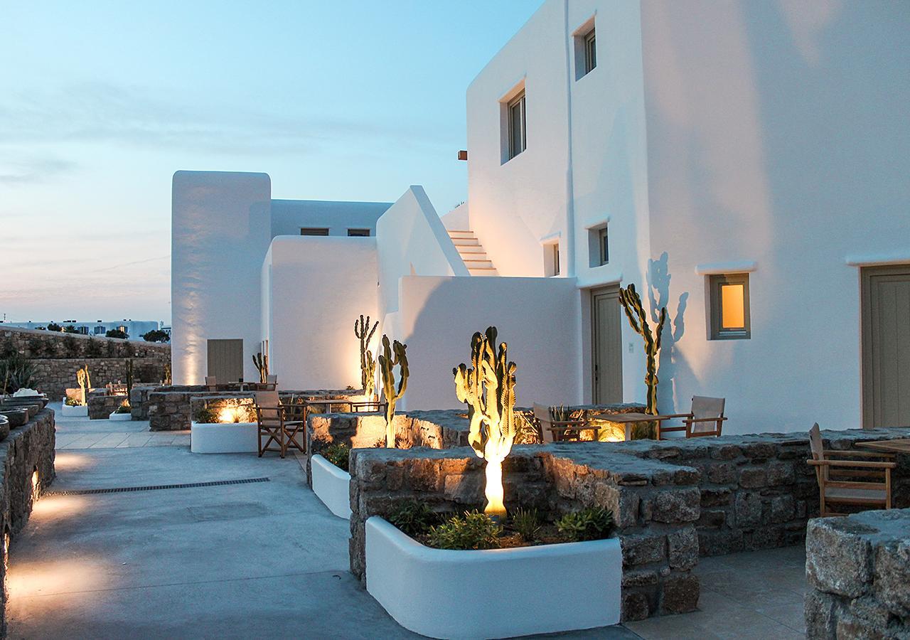 Mykonos Cactus Hotel Ornósz Kültér fotó