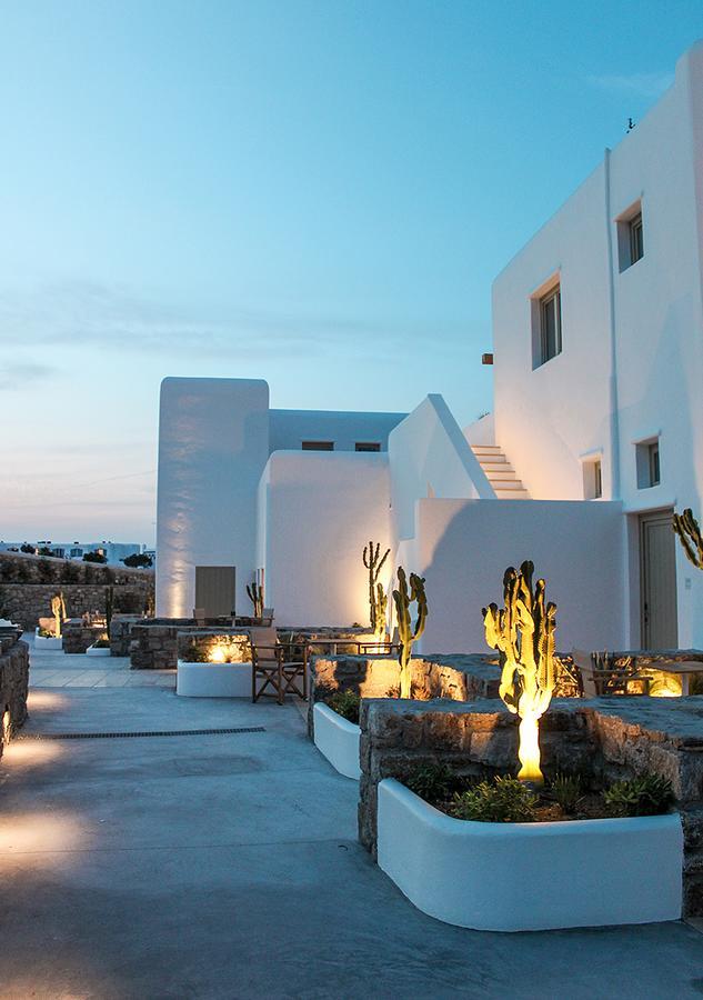 Mykonos Cactus Hotel Ornósz Kültér fotó
