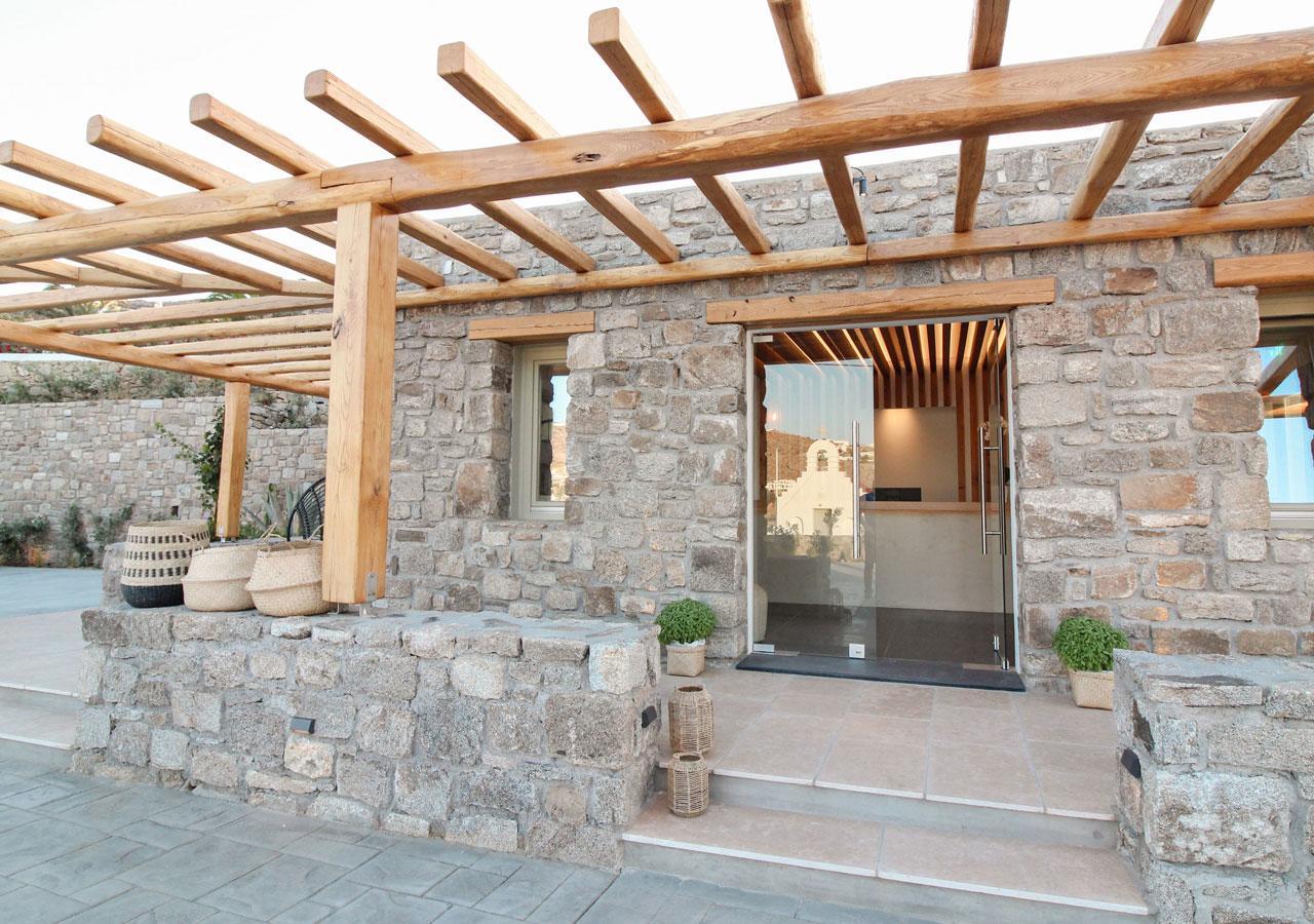 Mykonos Cactus Hotel Ornósz Kültér fotó