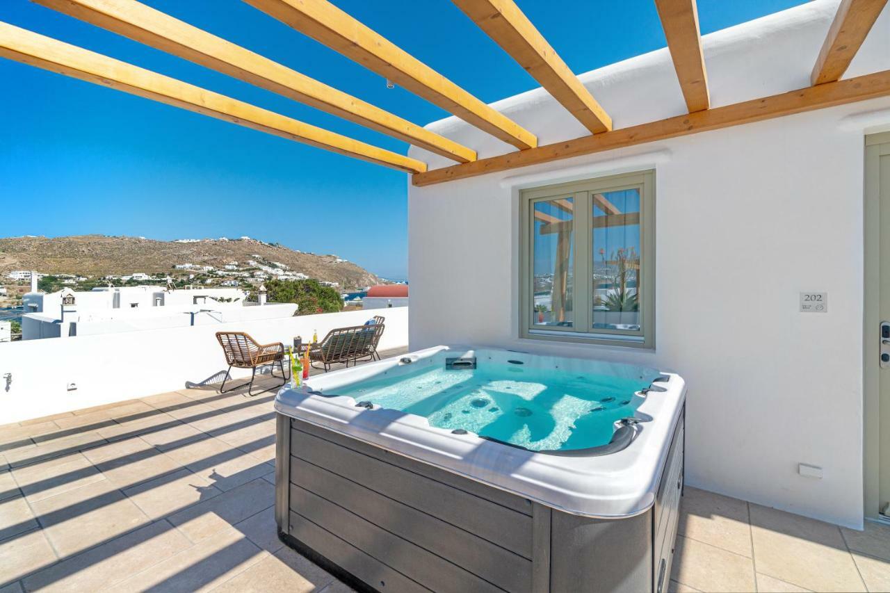 Mykonos Cactus Hotel Ornósz Kültér fotó
