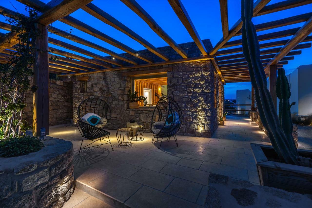 Mykonos Cactus Hotel Ornósz Kültér fotó