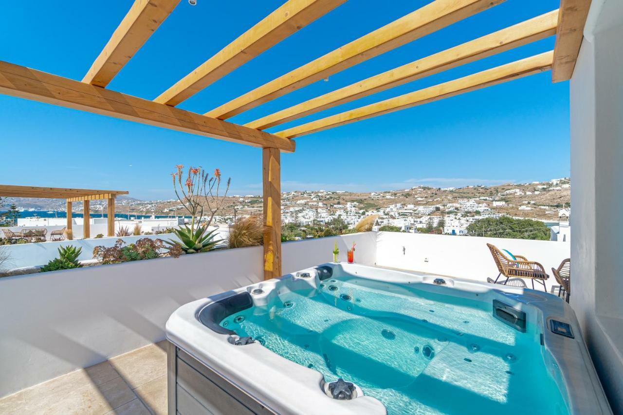 Mykonos Cactus Hotel Ornósz Kültér fotó