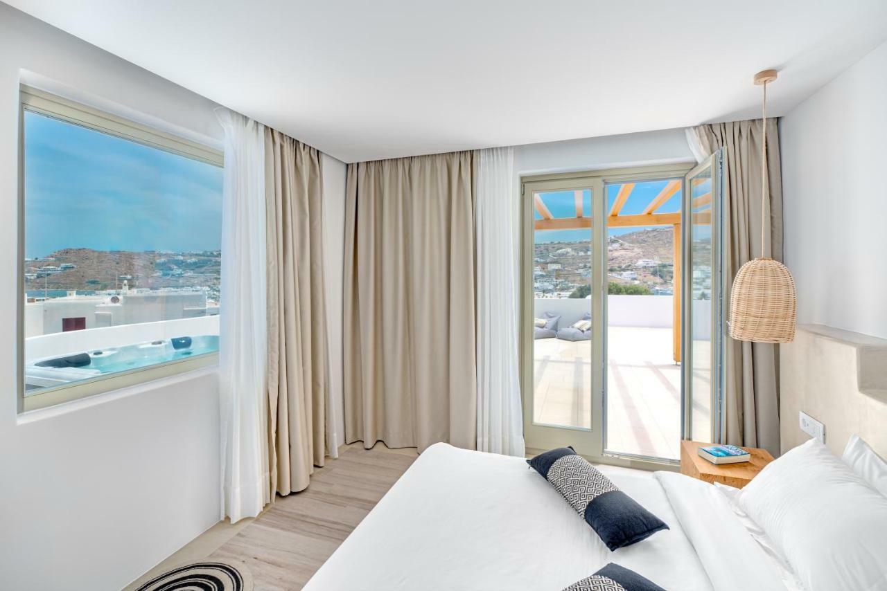 Mykonos Cactus Hotel Ornósz Kültér fotó